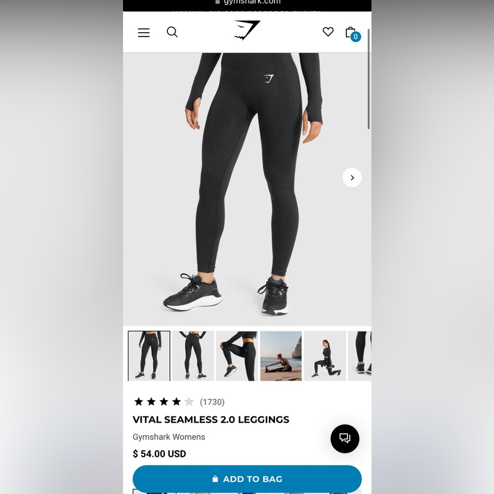 Gymshark Leggings Size M